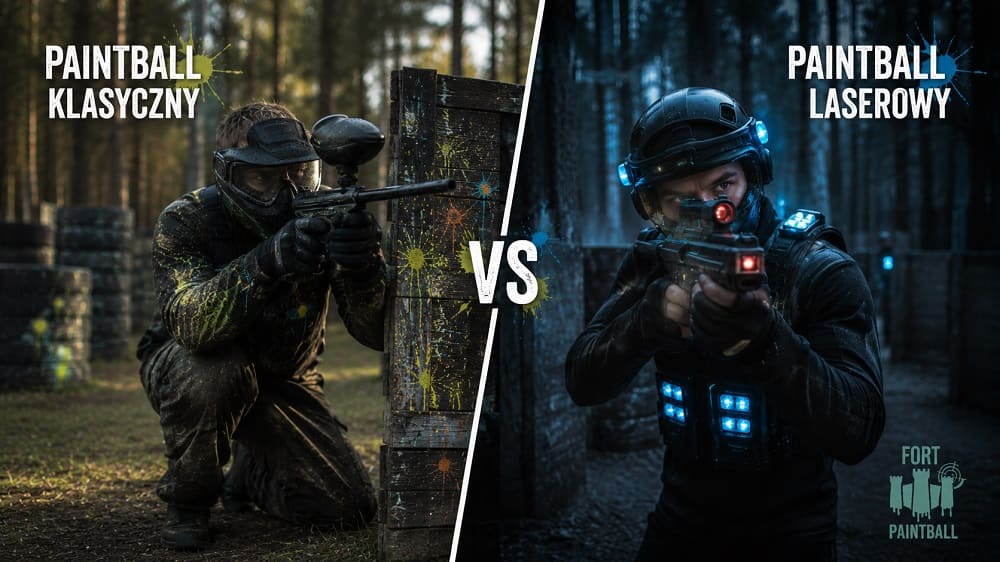 Paintball klasyczny czy laserowy
