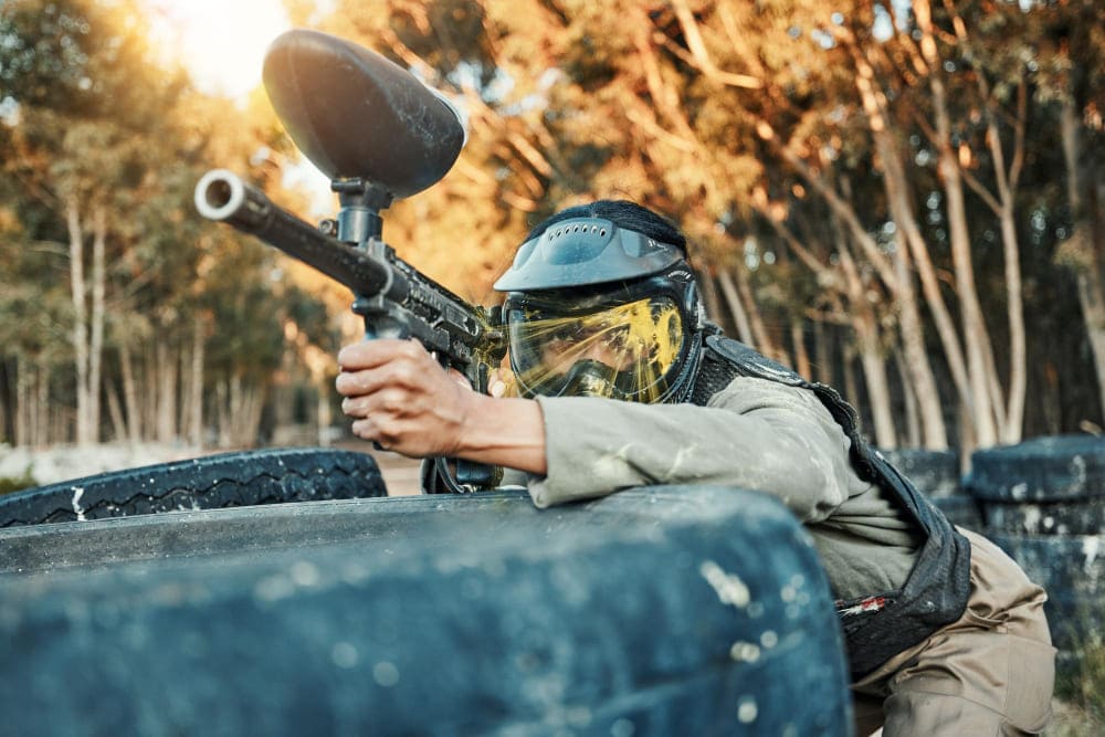 Sprzęt potrzebny do paintballa
